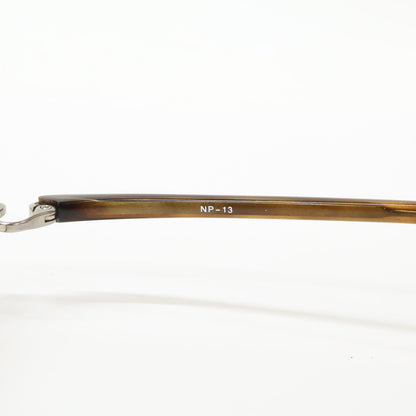 999.9 NP-13 Square Cell Frame Glasses Brown Size ONE SIZE