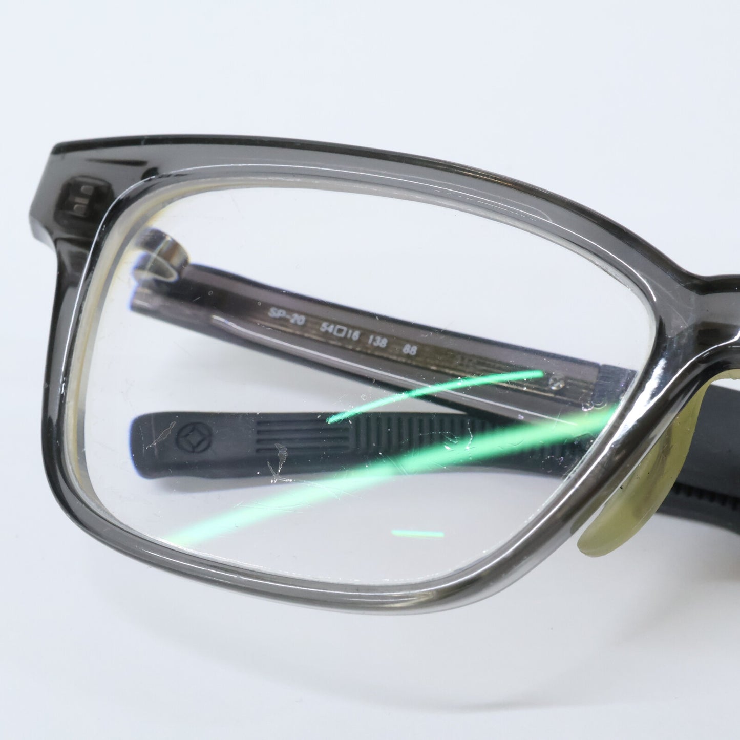 999.9 SP-20 Square Wellington Glasses Black Size 54x16-138