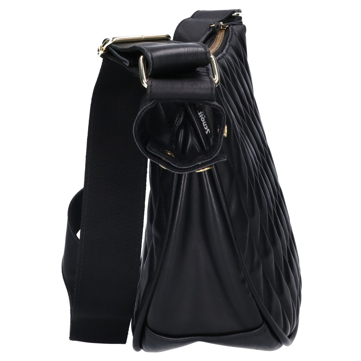 schott Padded Banana Leather Shoulder ONE SIZE Shoulder Bag Size ONE SIZE