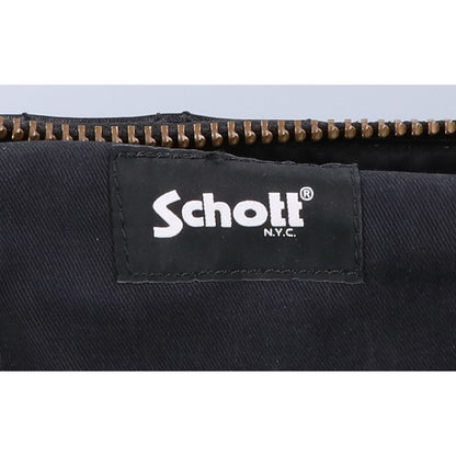 schott Padded Banana Leather Shoulder ONE SIZE Shoulder Bag Size ONE SIZE