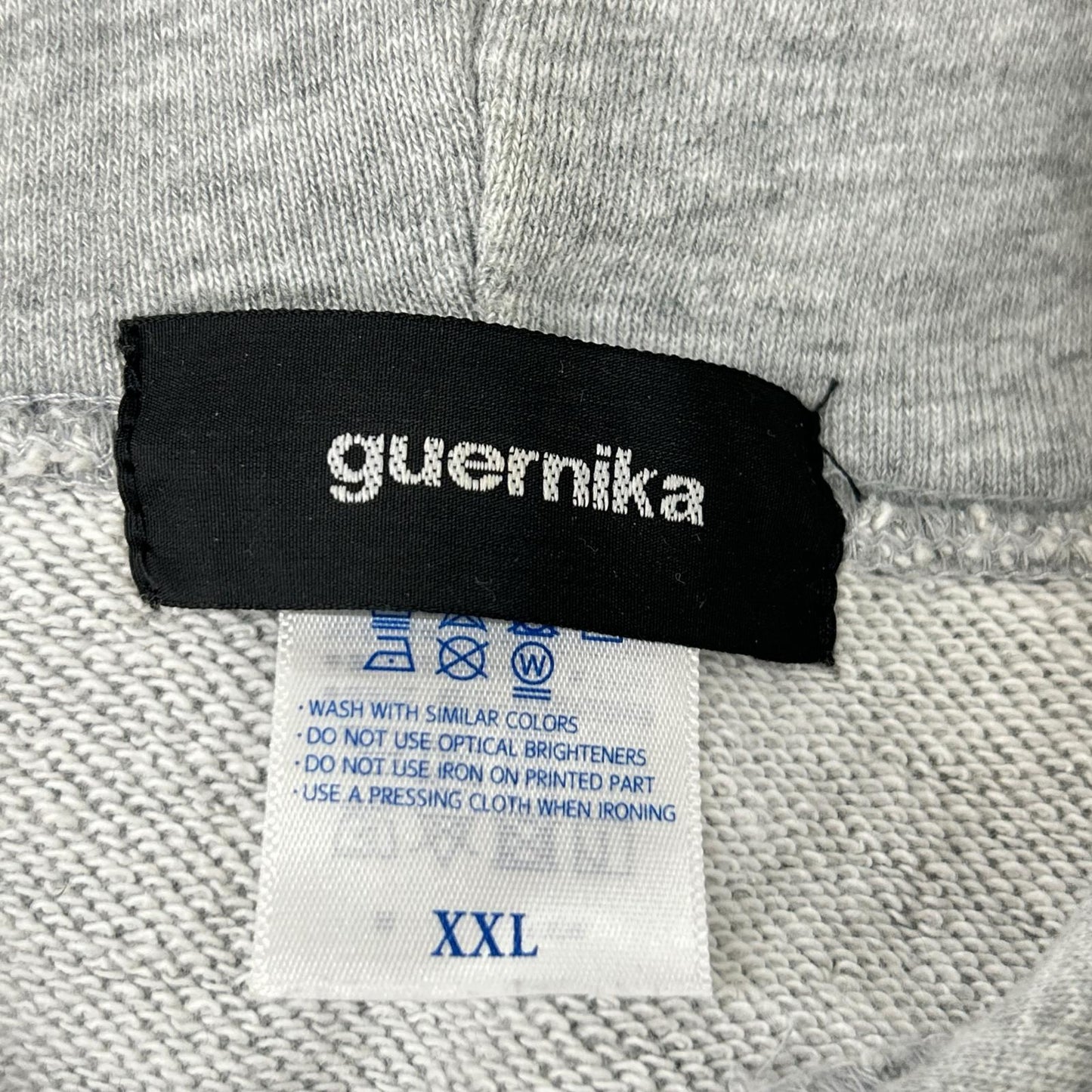 GUERNIKA Pokemon Gengar Graphic Cotton Hoodie Gray Size XXL