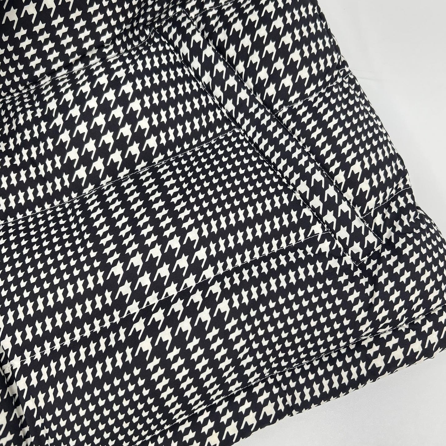 PEARLY GATES Houndstooth Golf Jacket White Black Size 5