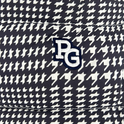 PEARLY GATES Houndstooth Golf Jacket White Black Size 5
