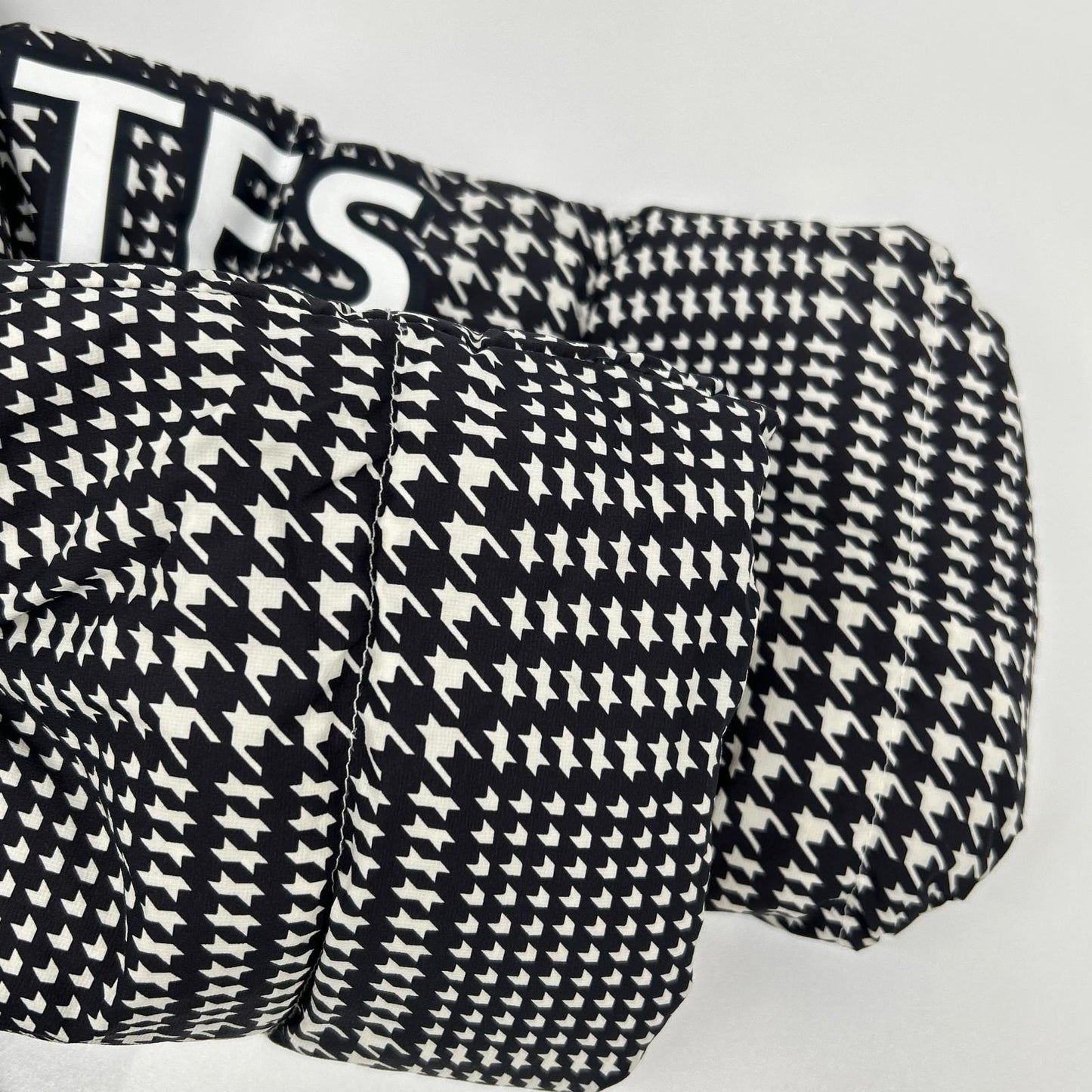 PEARLY GATES Houndstooth Golf Jacket White Black Size 5