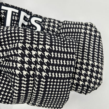 PEARLY GATES Houndstooth Golf Jacket White Black Size 5