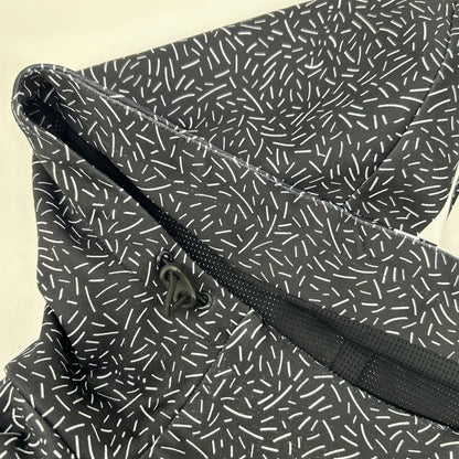 PEARLY GATES All-Over Pattern Polyester Hoodie Black Size 5