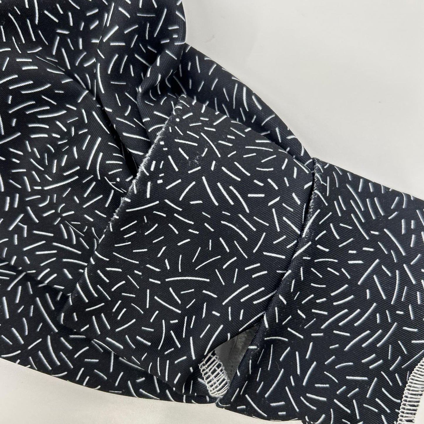 PEARLY GATES All-Over Pattern Polyester Hoodie Black Size 5