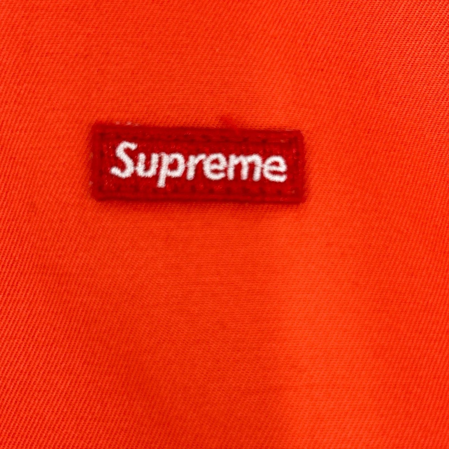Supreme 24SS Small Box Cotton Shirt Orange Size M