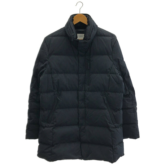 ARMANICOLLEZIONI Navy Quilted Down Jacket Size 40