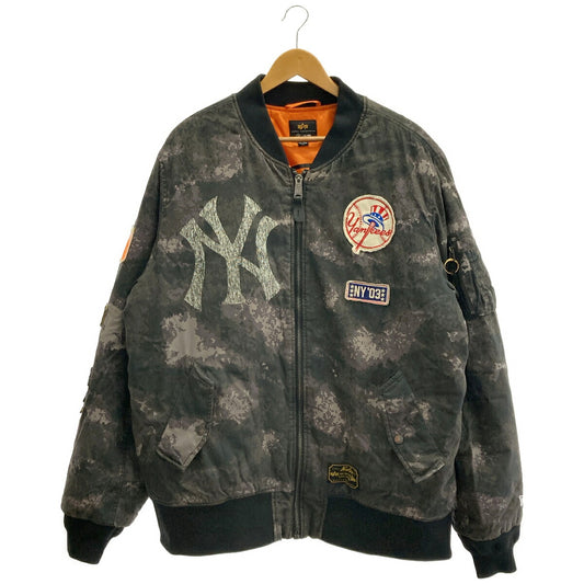 ALPHA INDUSTRIES x New Era Camo MA-1 Bomber Jacket Size 2XL