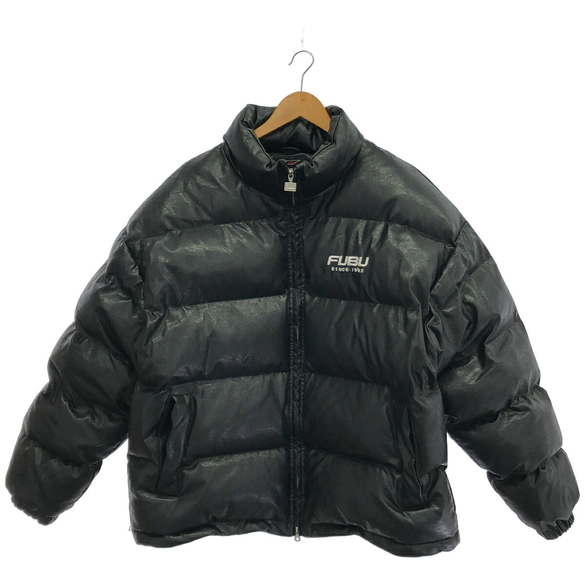 FUBU FAM-42302 Black Eco Puffer Jacket Size XL