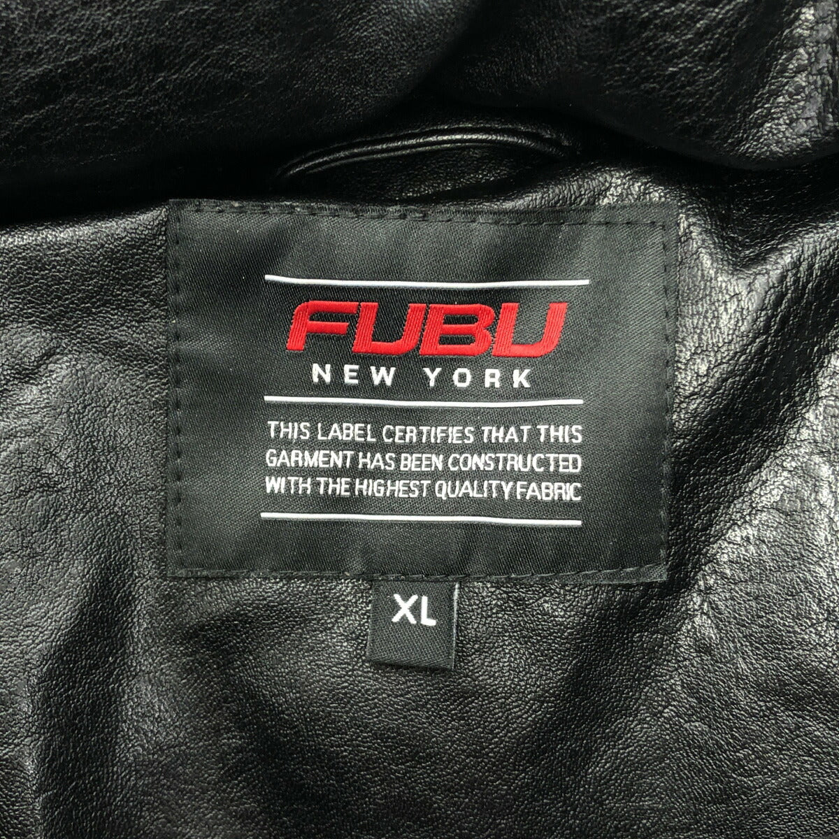 FUBU FAM-42302 Black Eco Puffer Jacket Size XL