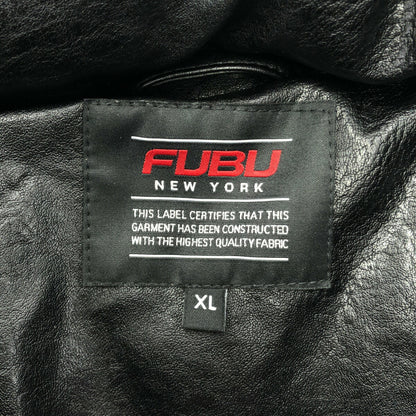 FUBU FAM-42302 Black Eco Puffer Jacket Size XL