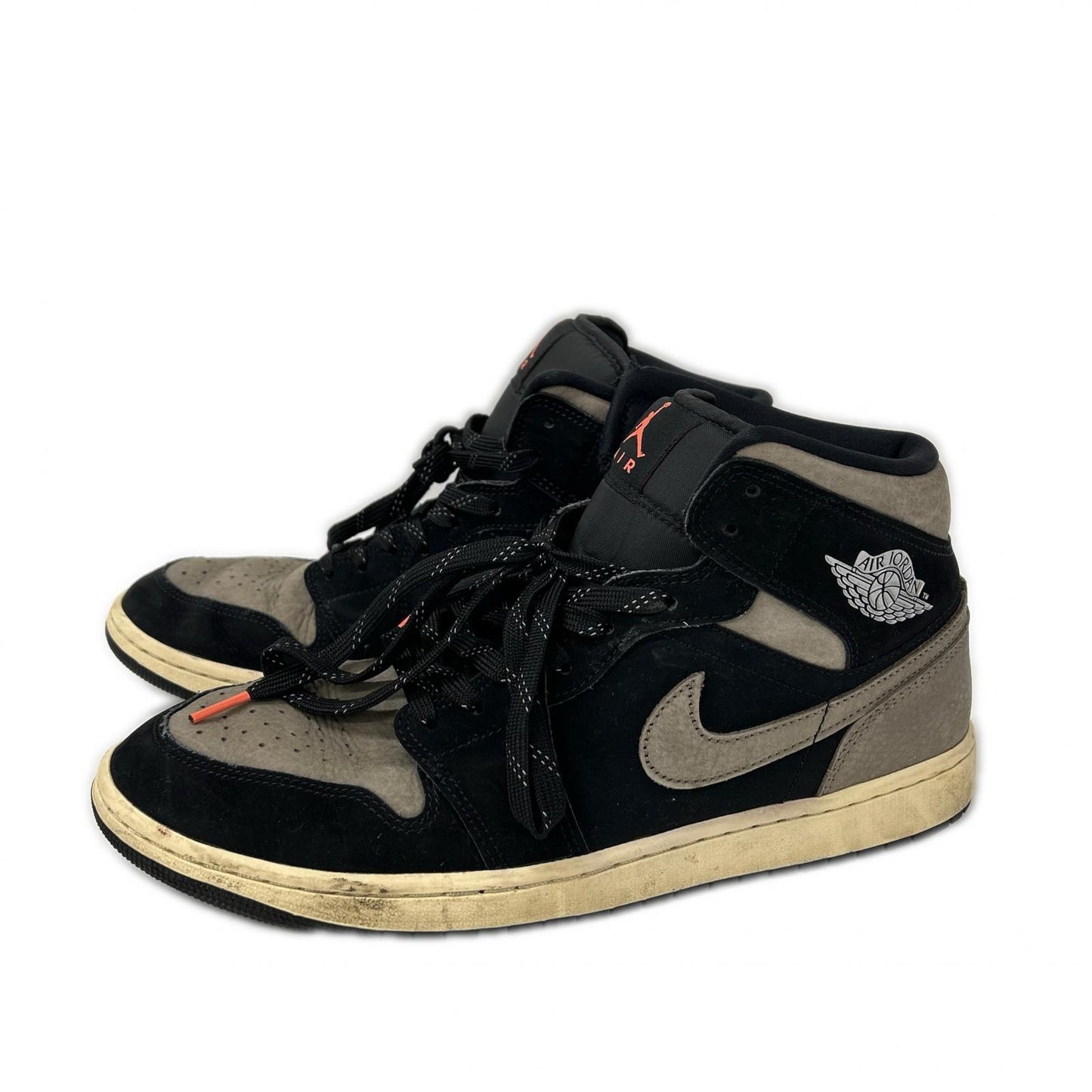 NIKE IB7110-002 Air Jordan 1 Mid SE Olive Sneakers Size 10.5