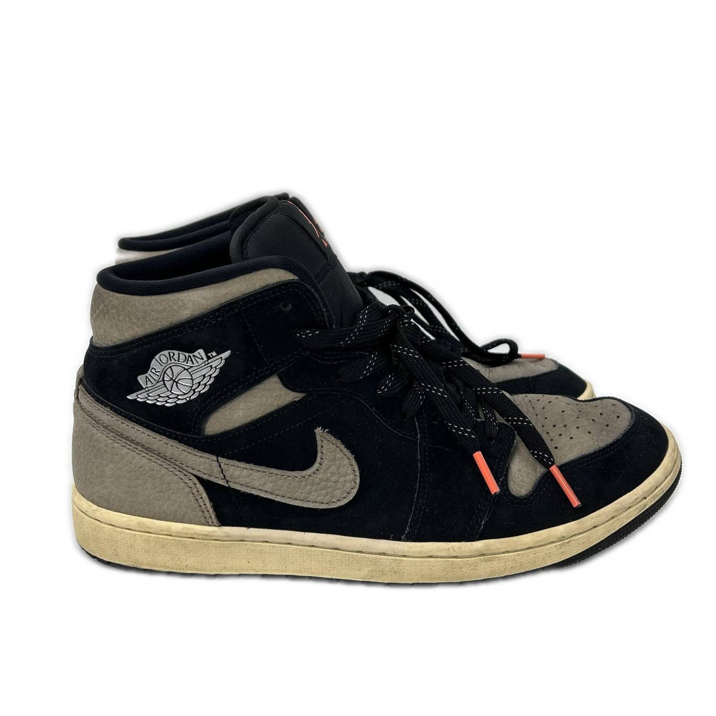 NIKE IB7110-002 Air Jordan 1 Mid SE Olive Sneakers Size 10.5