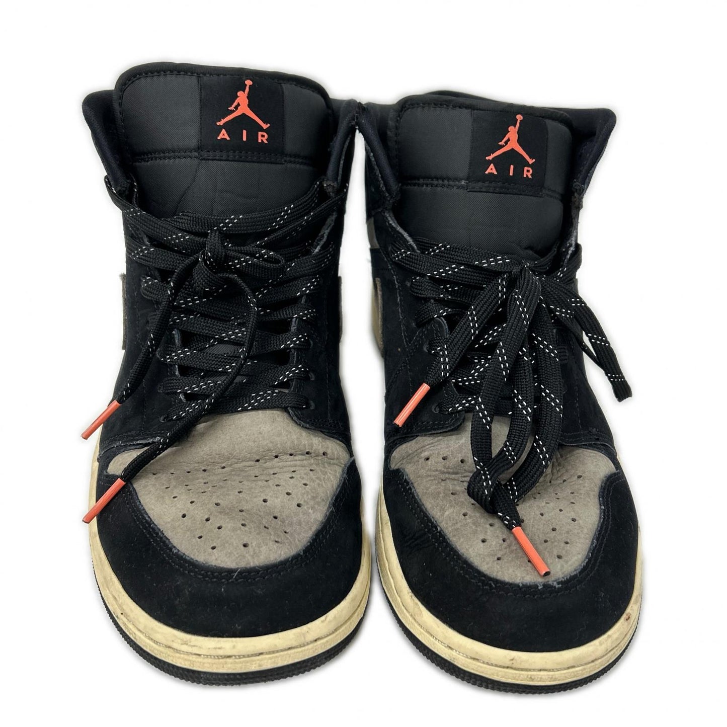 NIKE IB7110-002 Air Jordan 1 Mid SE Olive Sneakers Size 10.5
