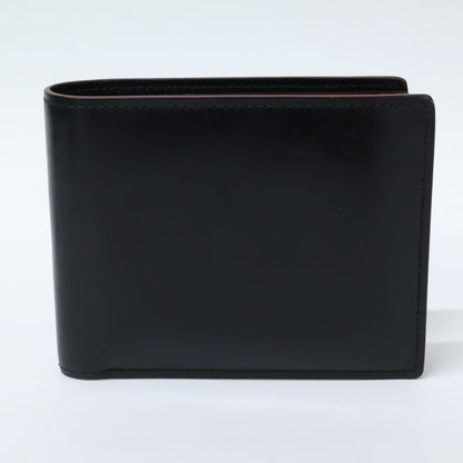 GANZO 59152 Cordovan R.C. Bi-Fold Wallet Black Size ONE SIZE