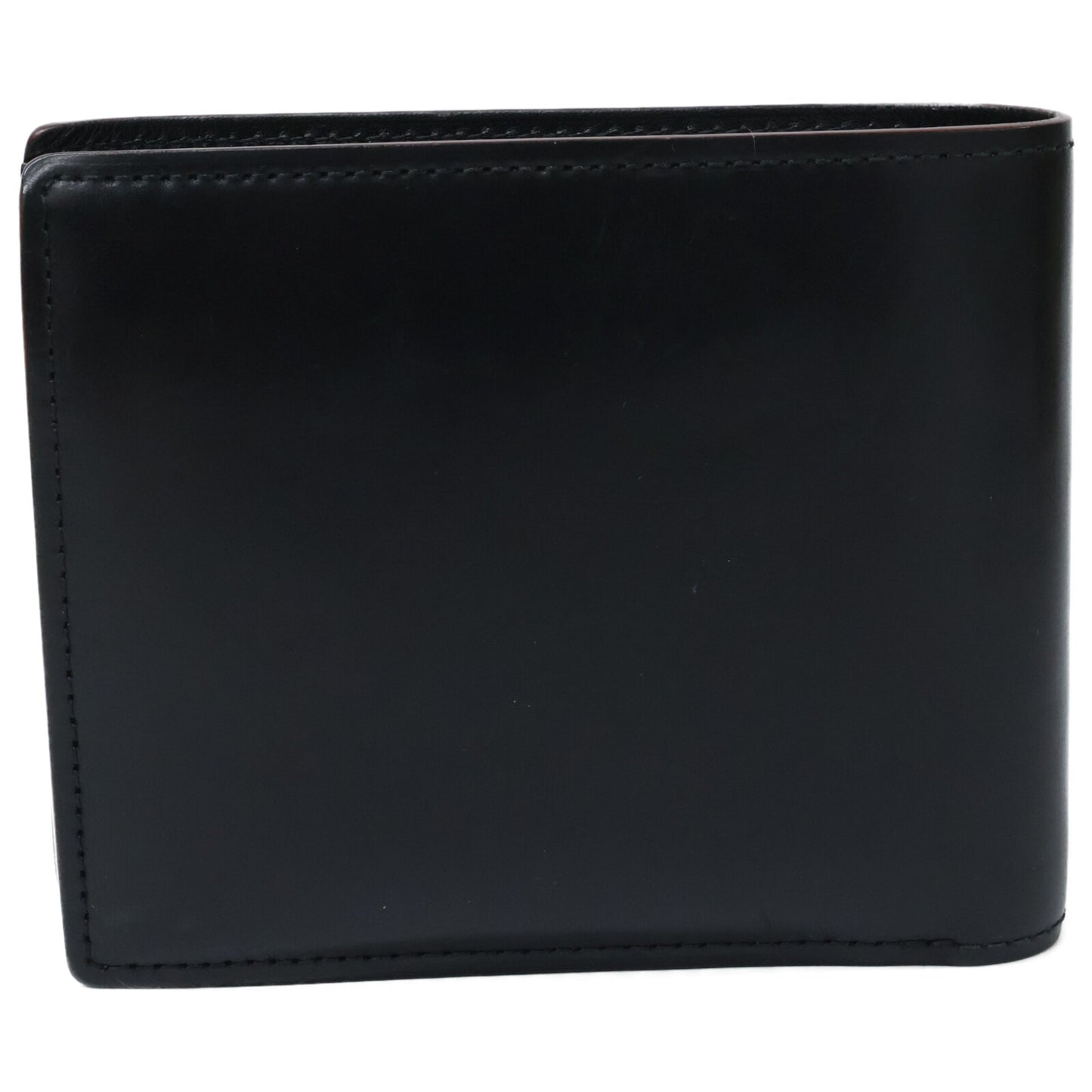 GANZO 59152 Cordovan R.C. Bi-Fold Wallet Black Size ONE SIZE