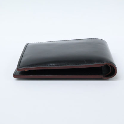 GANZO 59152 Cordovan R.C. Bi-Fold Wallet Black Size ONE SIZE