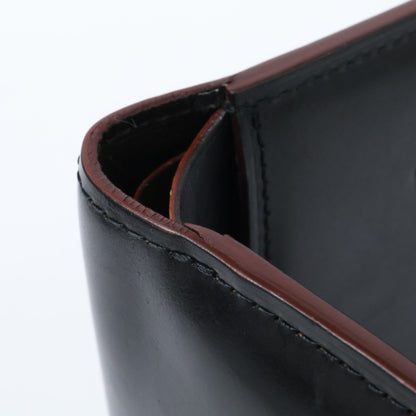 GANZO 59152 Cordovan R.C. Bi-Fold Wallet Black Size ONE SIZE
