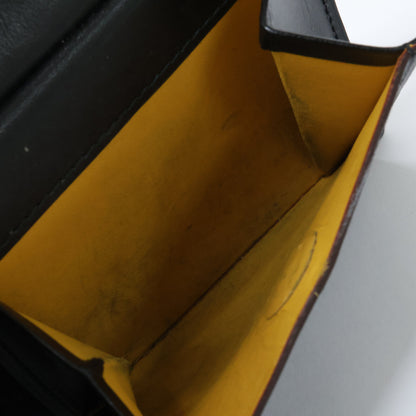 GANZO 59152 Cordovan R.C. Bi-Fold Wallet Black Size ONE SIZE