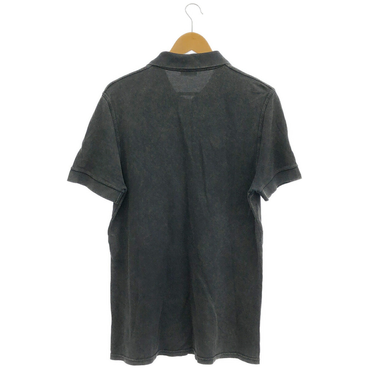 SAINT LAURENT PARIS 17 Vintage Dark Gray Polo Shirt Size L
