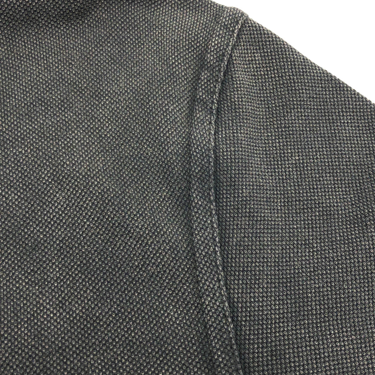 SAINT LAURENT PARIS 17 Vintage Dark Gray Polo Shirt Size L