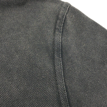 SAINT LAURENT PARIS 17 Vintage Dark Gray Polo Shirt Size L