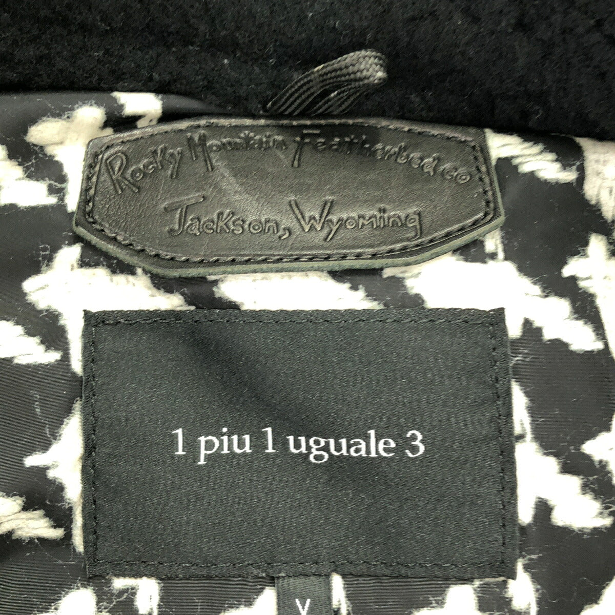 1piu1uguale3 x Rocky Mountain Featherbed Down Vest Size 5