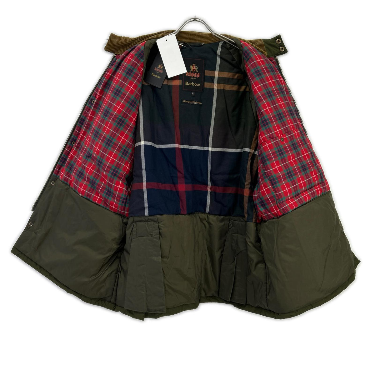 BARACUTA x Barbour Non-Wax Bedale Green Jacket Size M