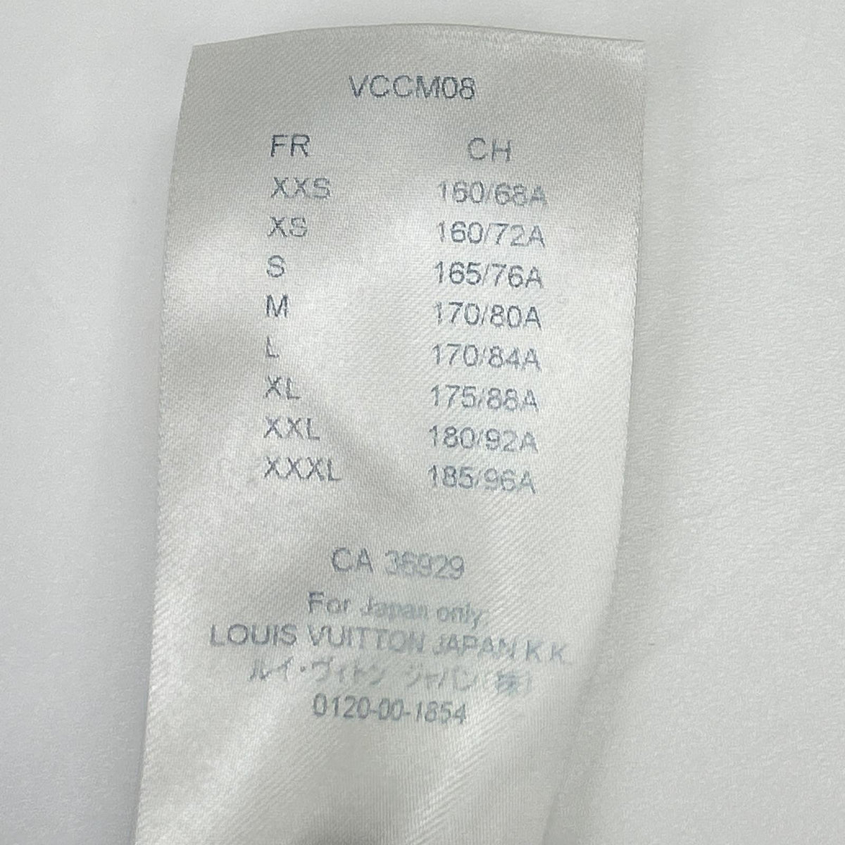 LOUIS VUITTON 19AW Black Patch Design Knit Size M