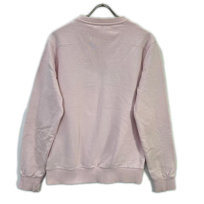 DIOR Pink KAWS Logo Cotton Sweatshirt Size S