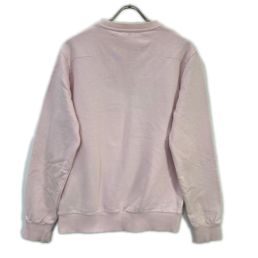 DIOR Pink KAWS Logo Cotton Sweatshirt Size S