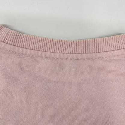 DIOR Pink KAWS Logo Cotton Sweatshirt Size S