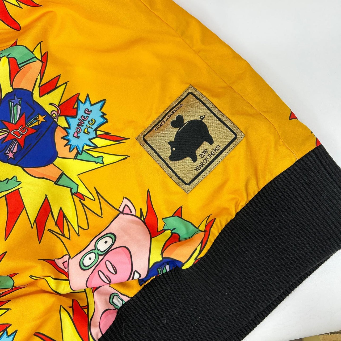 DOLCE&GABBANA Yellow Majolica Pattern Hoodie Size 52