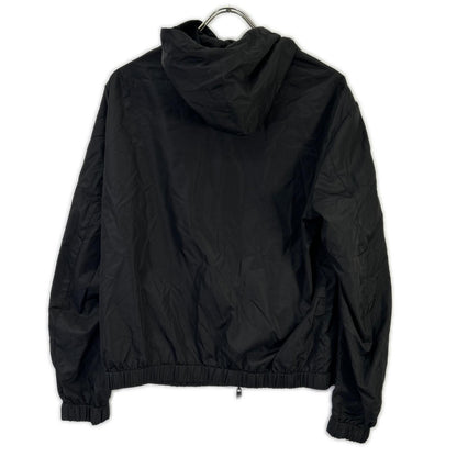EMPORIOARMANI Black Reversible Nylon Jacket Size 46