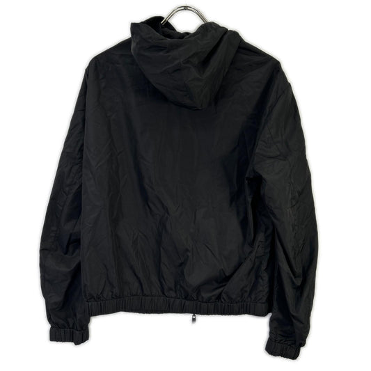 EMPORIOARMANI Black Reversible Nylon Jacket Size 46