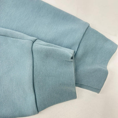 POLObyRalphLauren Light Blue Polyester Zip-Up Hoodie Jacket Size S