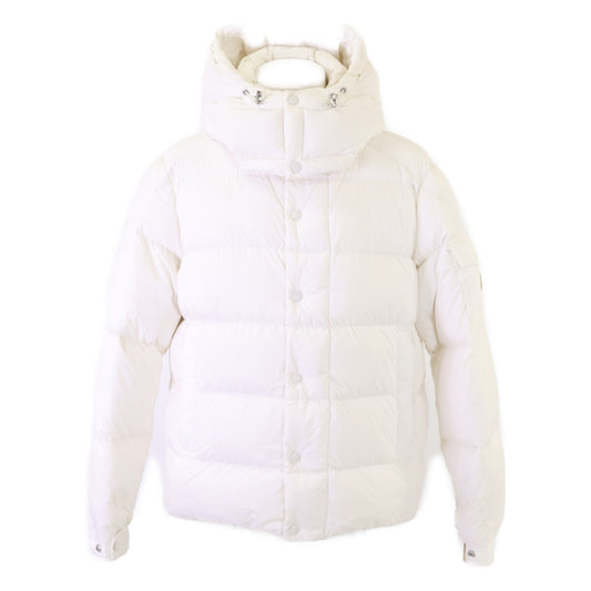 MONCLER 25 Maya70 Hooded Down Jacket White Size 2