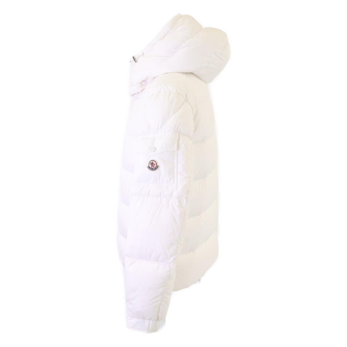 MONCLER 25 Maya70 Hooded Down Jacket White Size 2