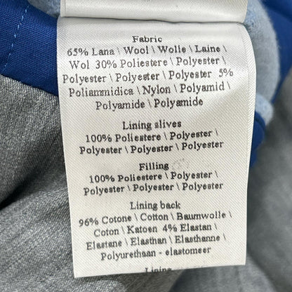 CAMPLIN Blue Double-breasted Wool P-Coat