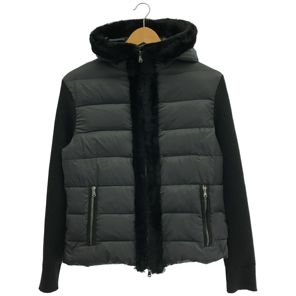 EMMETI GART Shearling Down Jacket Size 44
