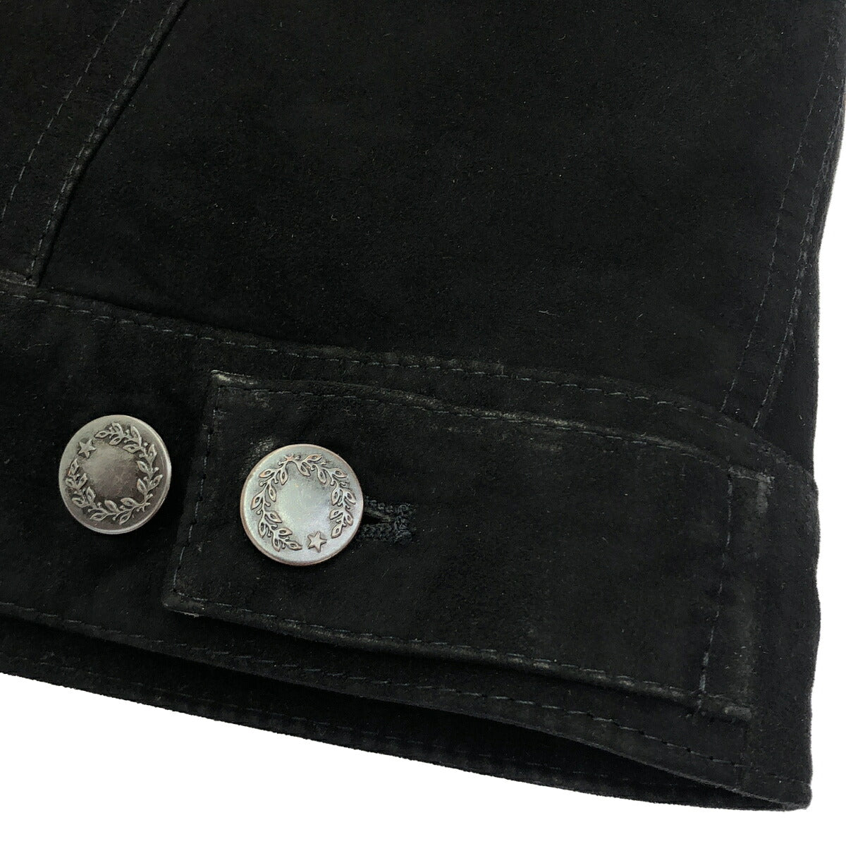 EMMETI Shearling Suede Boa Jacket Size 44