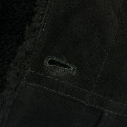 EMMETI Shearling Suede Boa Jacket Size 44