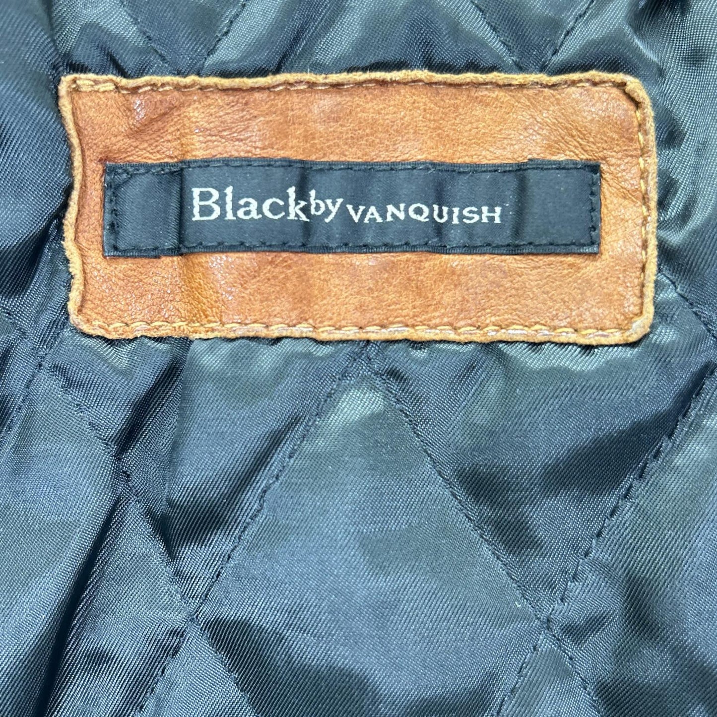 Black by VANQUISH Brown Double Riders Leather Jacket Size S