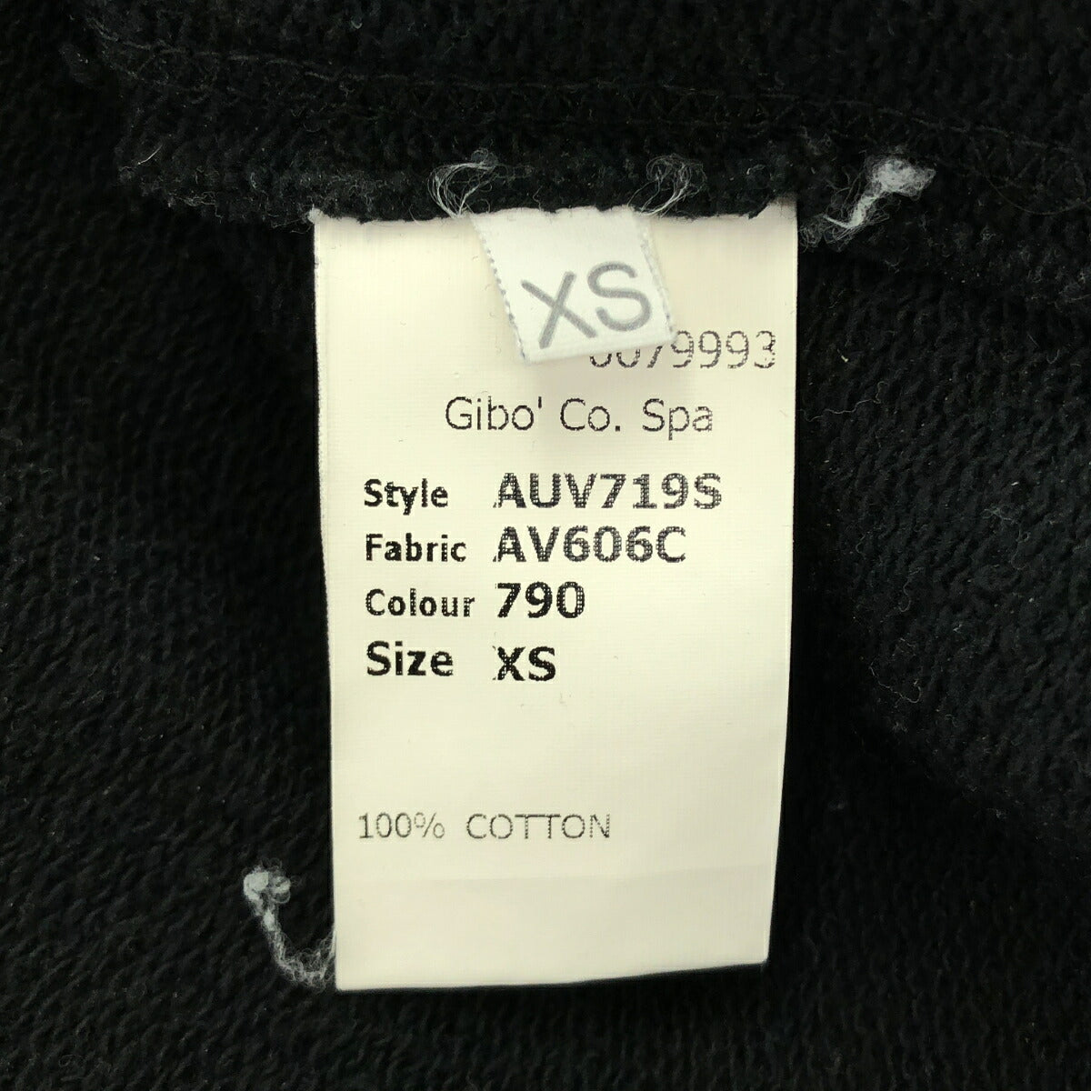 JOHN GALLIANO Black Print Zip Hoodie Size XS