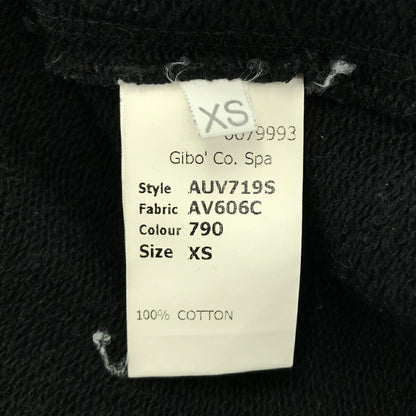 JOHN GALLIANO Black Print Zip Hoodie Size XS