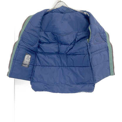 M.I.H Green Blue Remake Down Vest