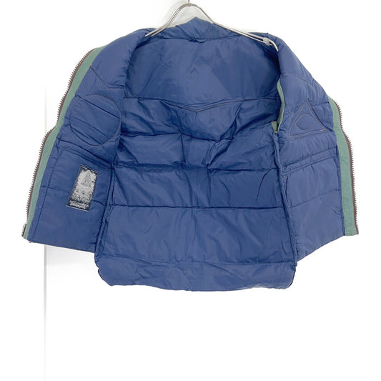 M.I.H Green Blue Remake Down Vest