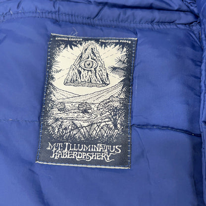 M.I.H Green Blue Remake Down Vest